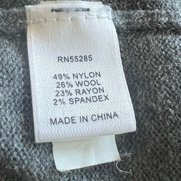 Express Gray Sweater Dress Small - Picture 10 of 11